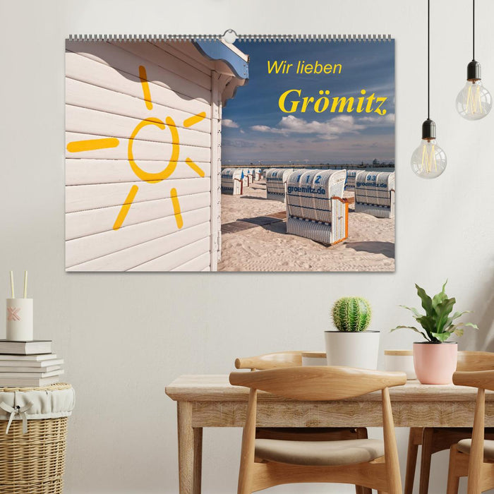 Wir lieben Grömitz (CALVENDO Wandkalender 2026)