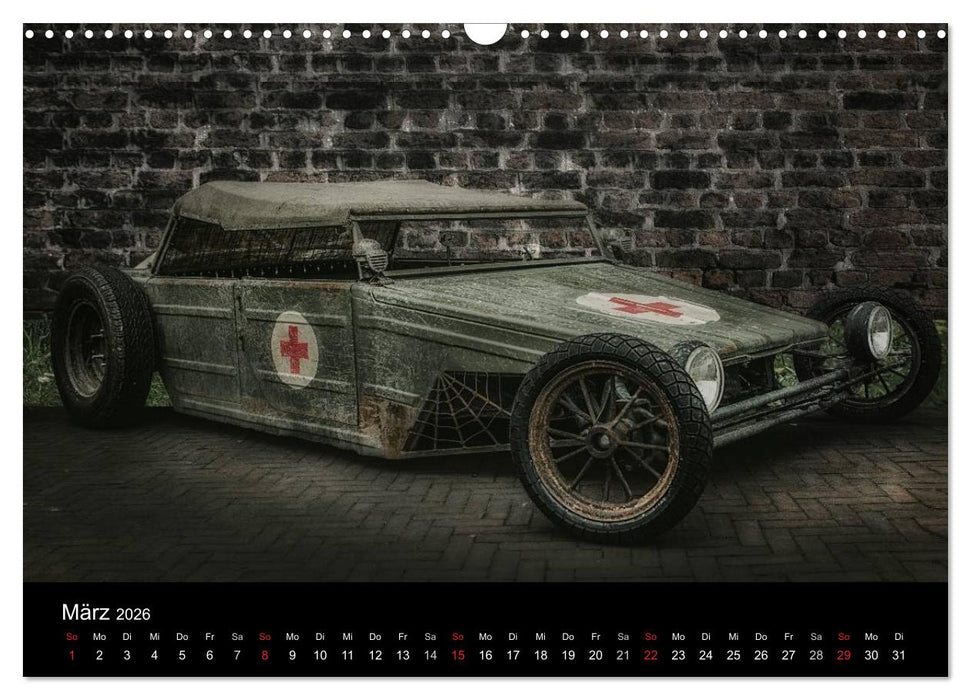Custom Cars - Autos die begeistern (CALVENDO Wandkalender 2026)