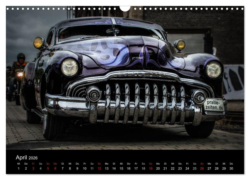 Custom Cars - Autos die begeistern (CALVENDO Wandkalender 2026)