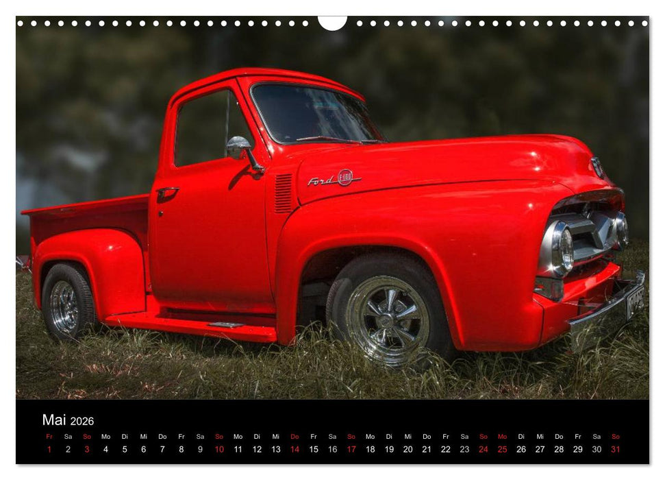 Custom Cars - Autos die begeistern (CALVENDO Wandkalender 2026)