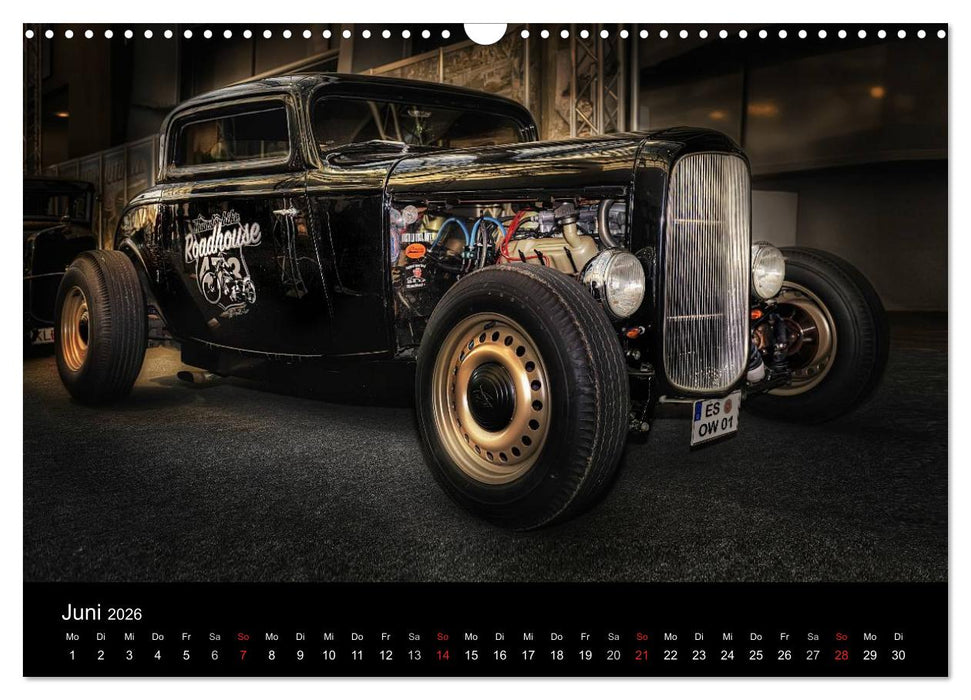 Custom Cars - Autos die begeistern (CALVENDO Wandkalender 2026)