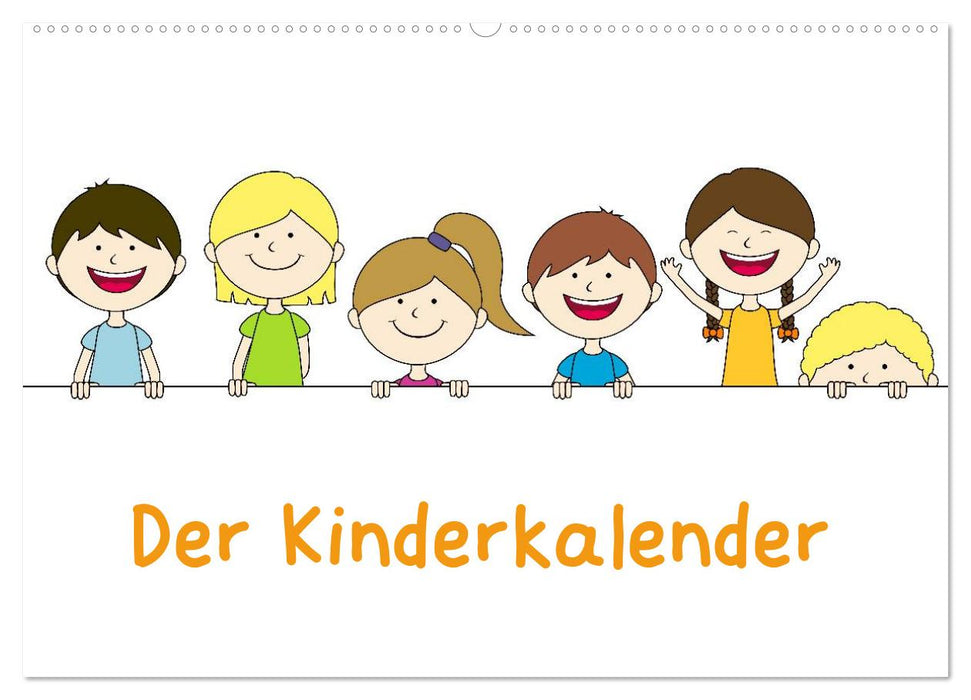 Der Kinderkalender (CALVENDO Wandkalender 2026)