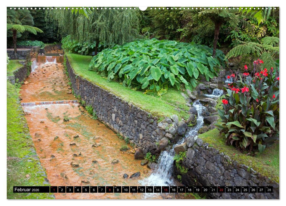 Perlen im Atlantik - Azoren (CALVENDO Wandkalender 2026)