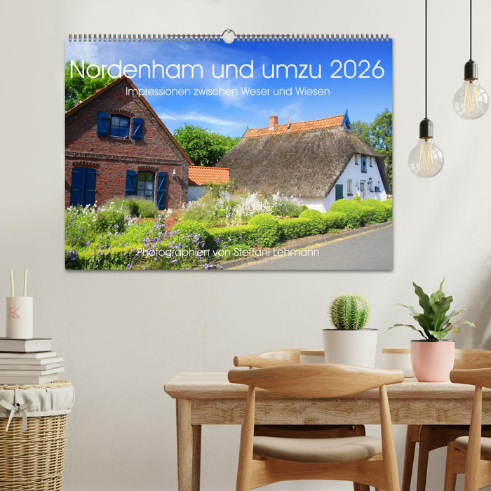 Nordenham und umzu 2026. Impressionen zwischen Weser und Wiesen (CALVENDO Wandkalender 2026)