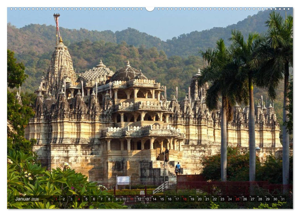 Geheimnisvolles Indien (CALVENDO Premium Wandkalender 2026)