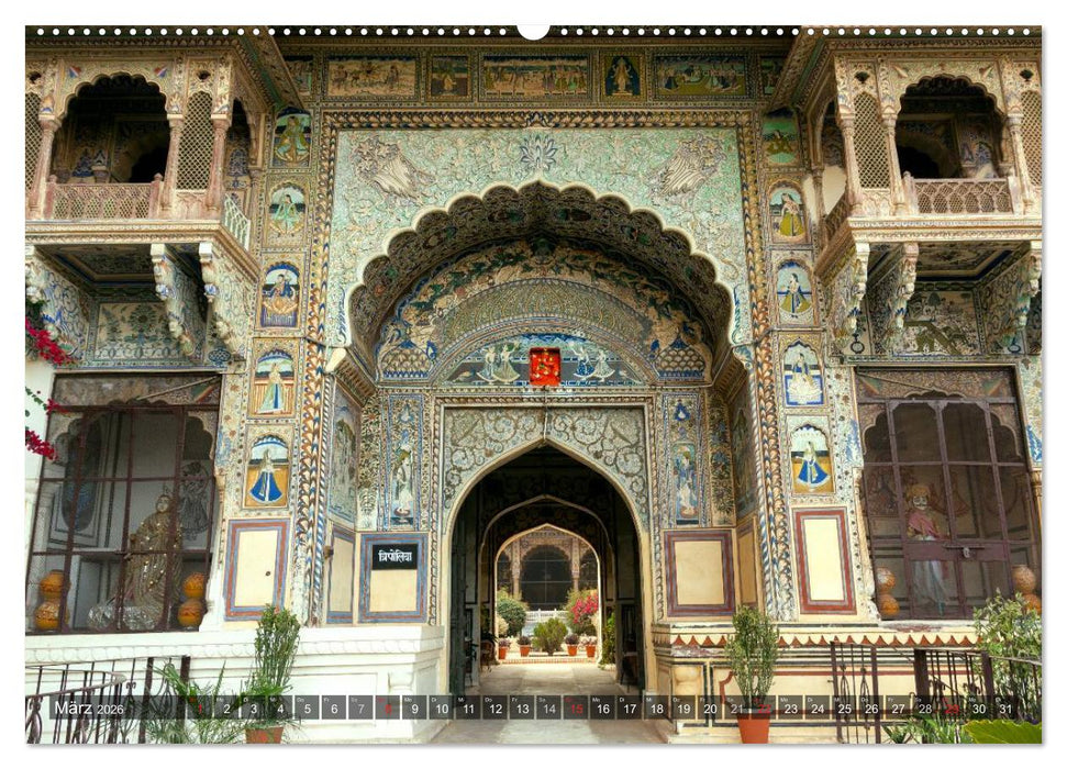 Geheimnisvolles Indien (CALVENDO Premium Wandkalender 2026)
