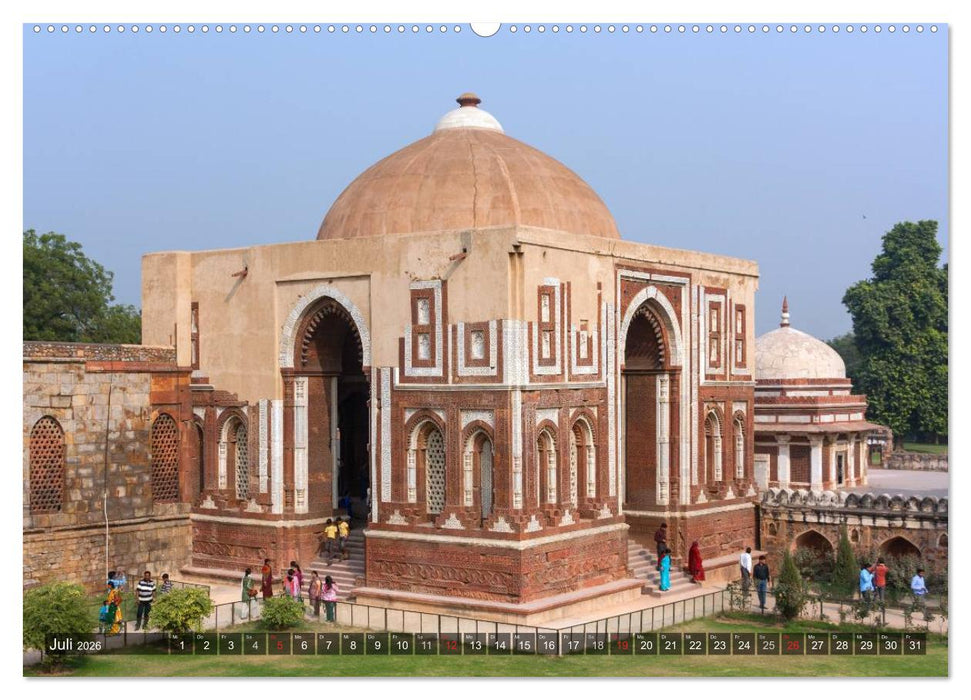 Geheimnisvolles Indien (CALVENDO Premium Wandkalender 2026)