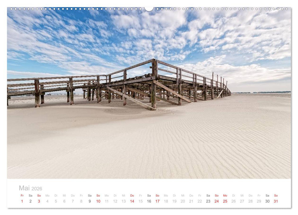 St. Peter-Ording (CALVENDO Wandkalender 2026)