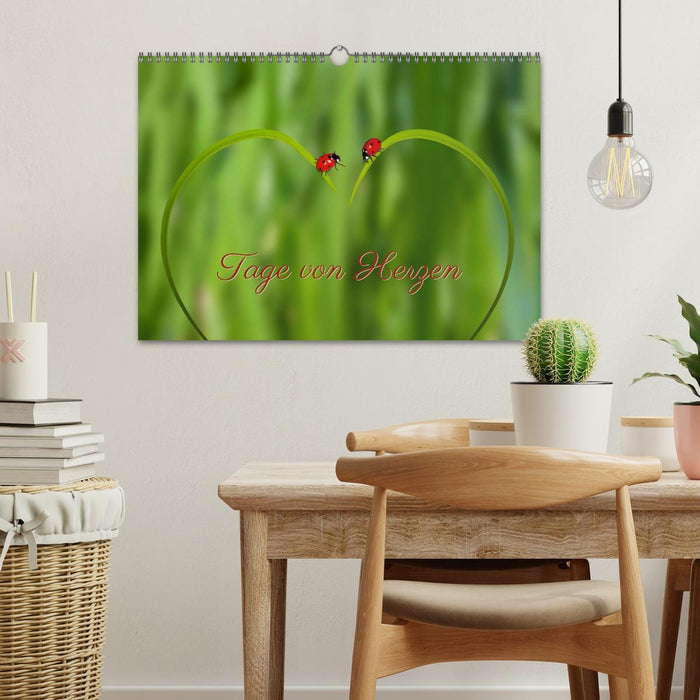 Tage von Herzen (CALVENDO Wandkalender 2026)