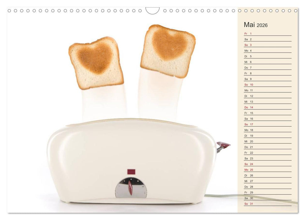 Tage von Herzen (CALVENDO Wandkalender 2026)