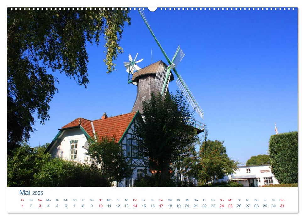Schwansen 2026. Impressionen zwischen Schlei und Ostsee (CALVENDO Wandkalender 2026)