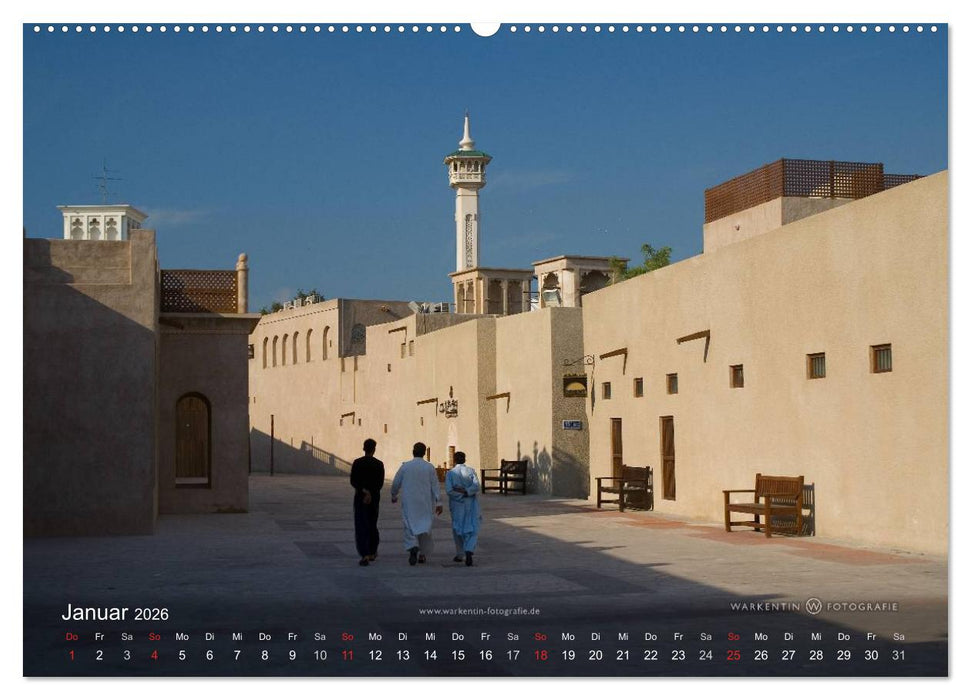 Faszinierendes Dubai (CALVENDO Wandkalender 2026)