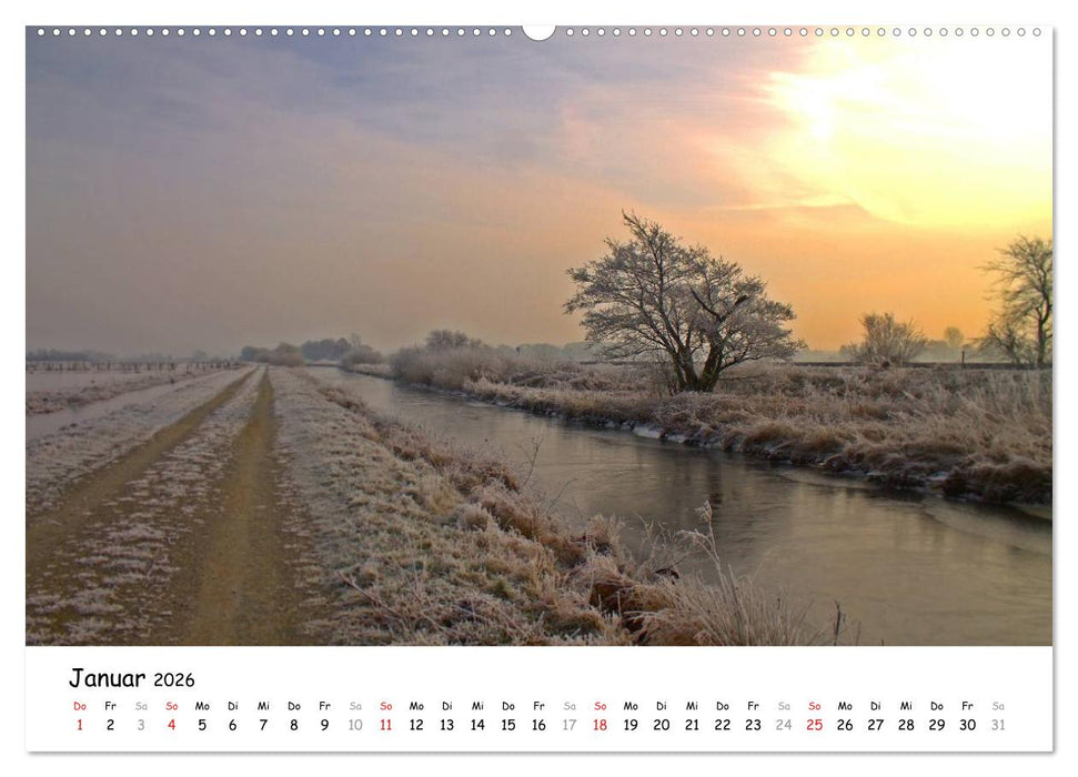 Unterwegs im Teufelsmoor (CALVENDO Premium Wandkalender 2026)