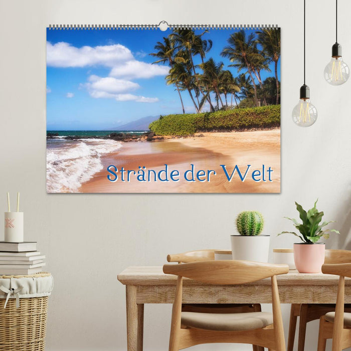 Strände der Welt (CALVENDO Wandkalender 2026)