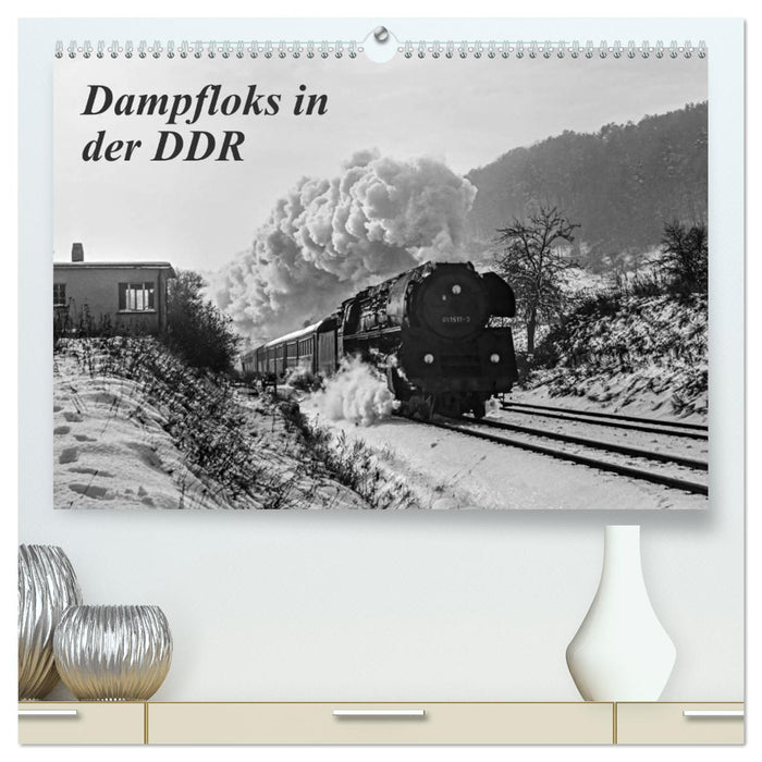 Dampfloks in der DDR (CALVENDO Premium Wandkalender 2026)