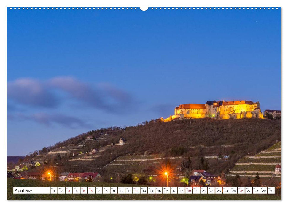 Sachsen-Anhalt - Schlösser und Burgen (CALVENDO Wandkalender 2026)