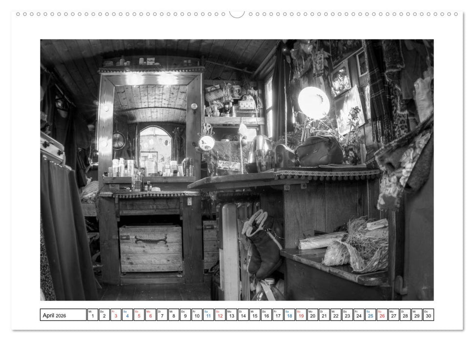 Unterwegs mit dem Zirkus (CALVENDO Premium Wandkalender 2026)