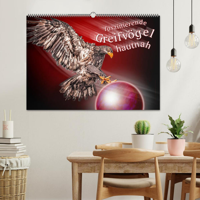 Faszinierende Greifvögel hautnah (CALVENDO Wandkalender 2026)