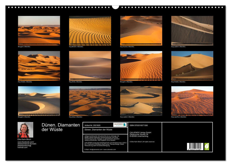 Dünen. Diamanten der Wüste (CALVENDO Wandkalender 2026)