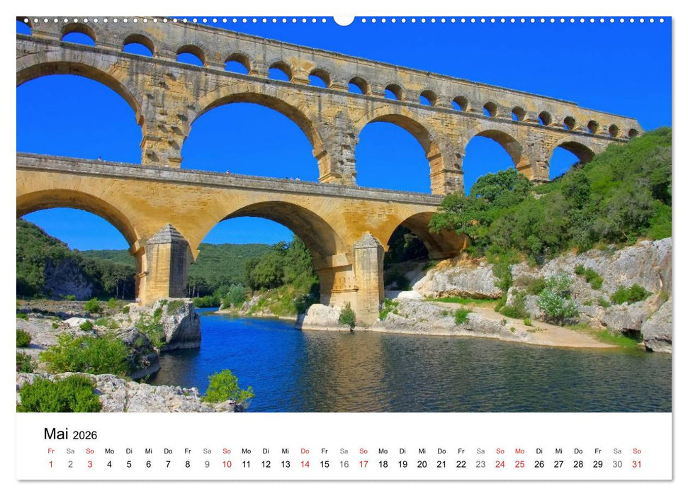 Provence - Zwischen Meer und Alpen (CALVENDO Premium Wandkalender 2026)