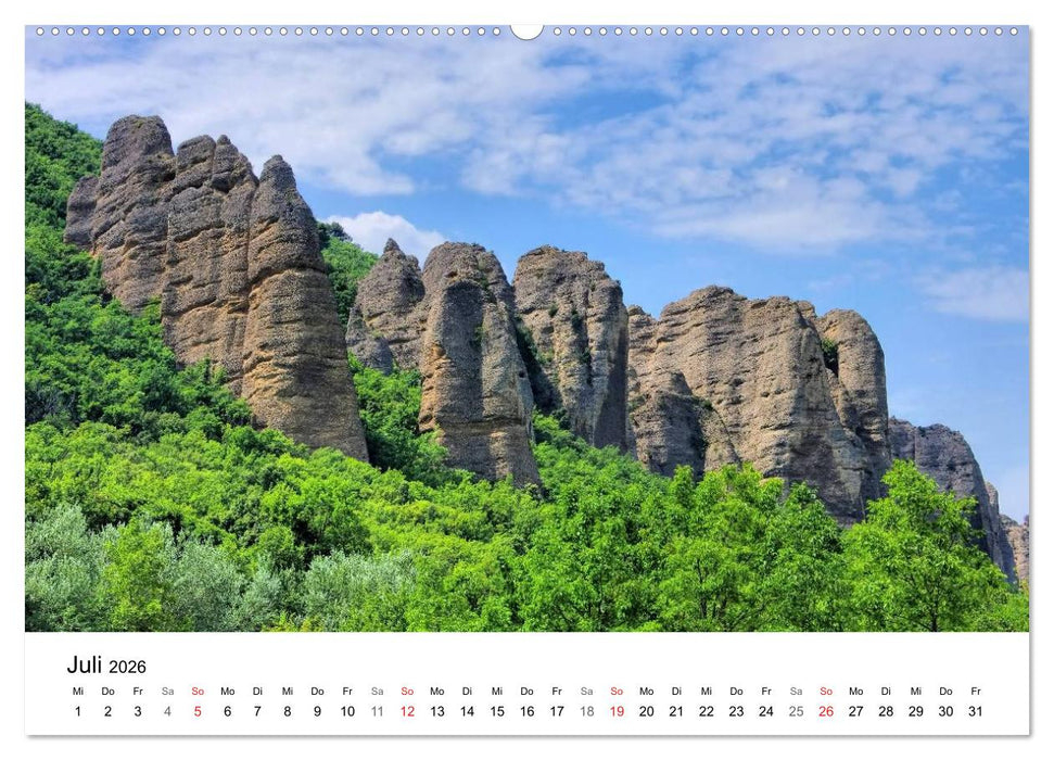 Provence - Zwischen Meer und Alpen (CALVENDO Premium Wandkalender 2026)