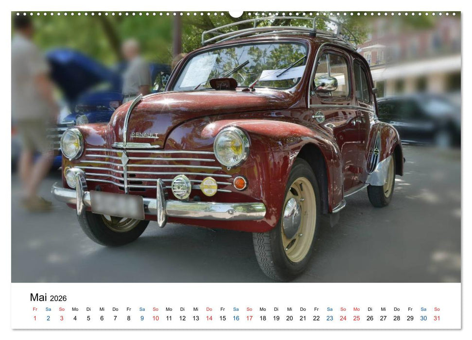 Oldtimer - Altes Blech in neuem Glanz (CALVENDO Premium Wandkalender 2026)