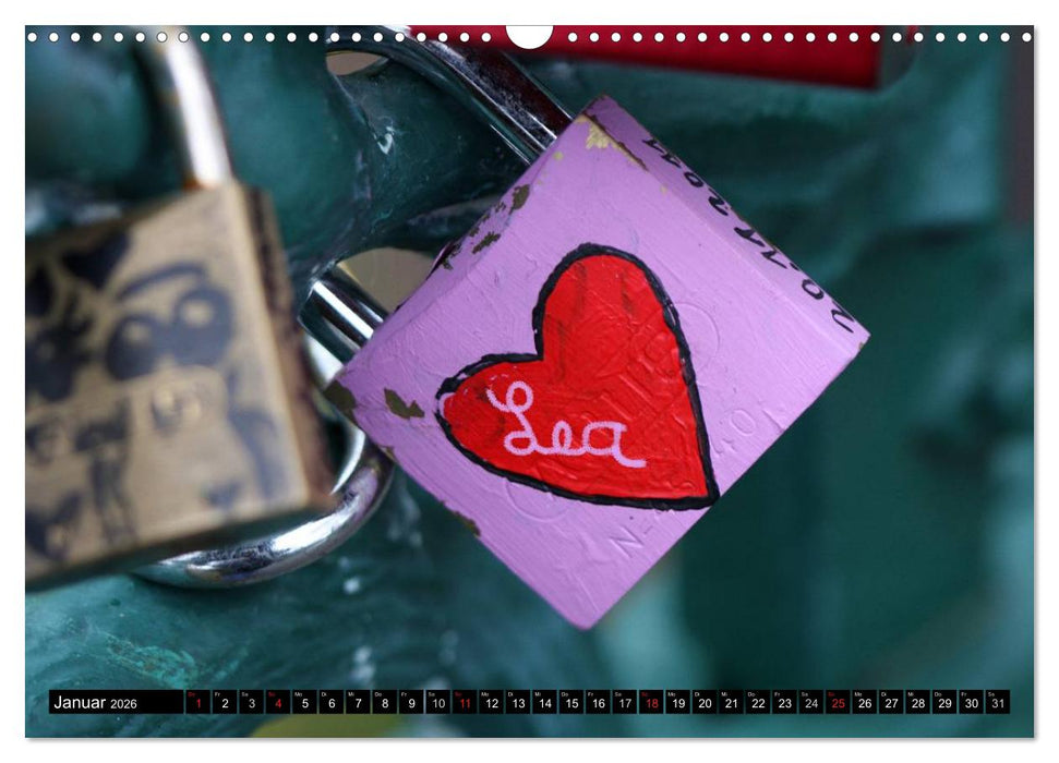 Nur für LEA (CALVENDO Wandkalender 2026)