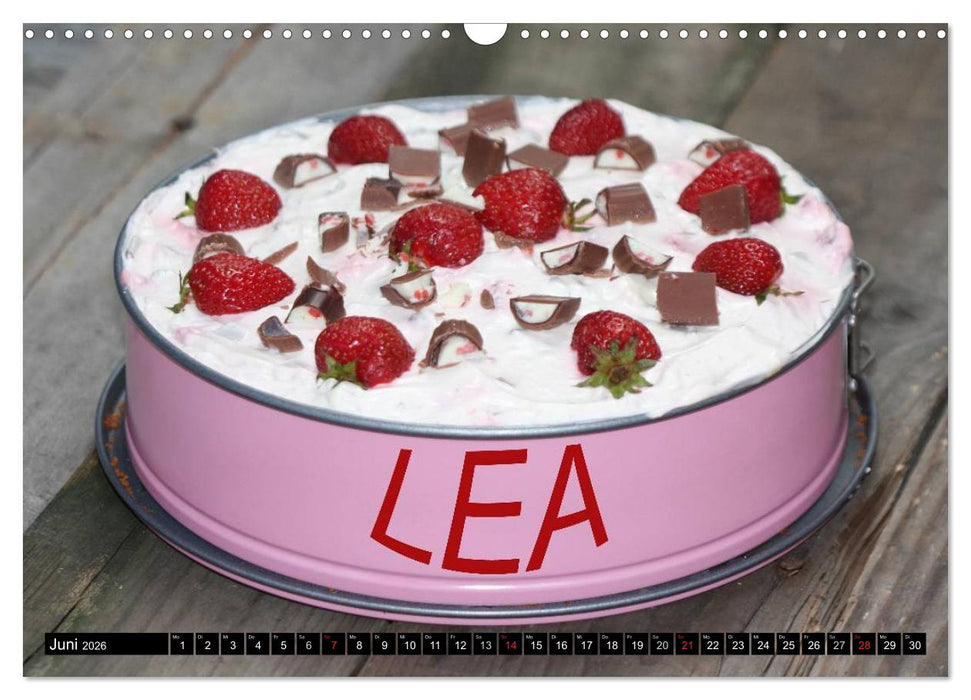 Nur für LEA (CALVENDO Wandkalender 2026)