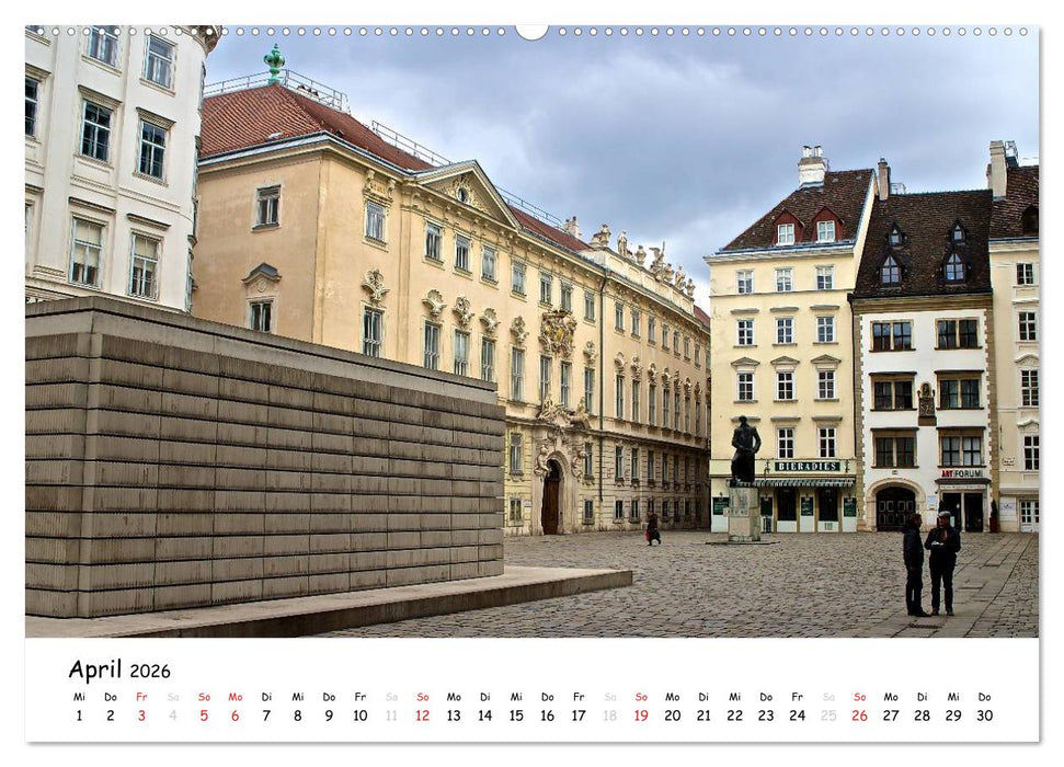 Wiener Eindrücke (CALVENDO Premium Wandkalender 2026)