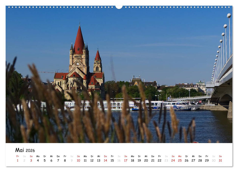 Wiener Eindrücke (CALVENDO Premium Wandkalender 2026)