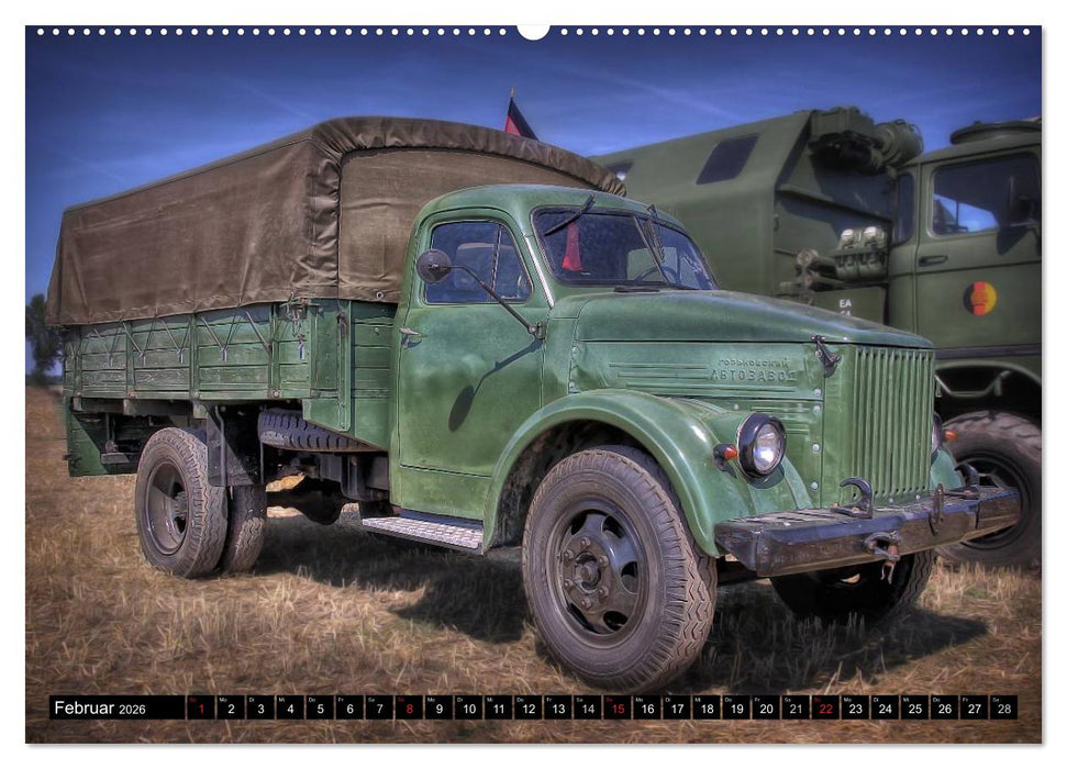 alte Kämpfer- Militärfahrzeuge des Ostblocks (CALVENDO Wandkalender 2026)