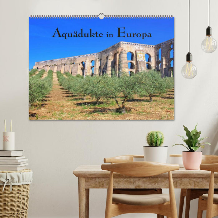 Aquädukte in Europa (CALVENDO Wandkalender 2026)