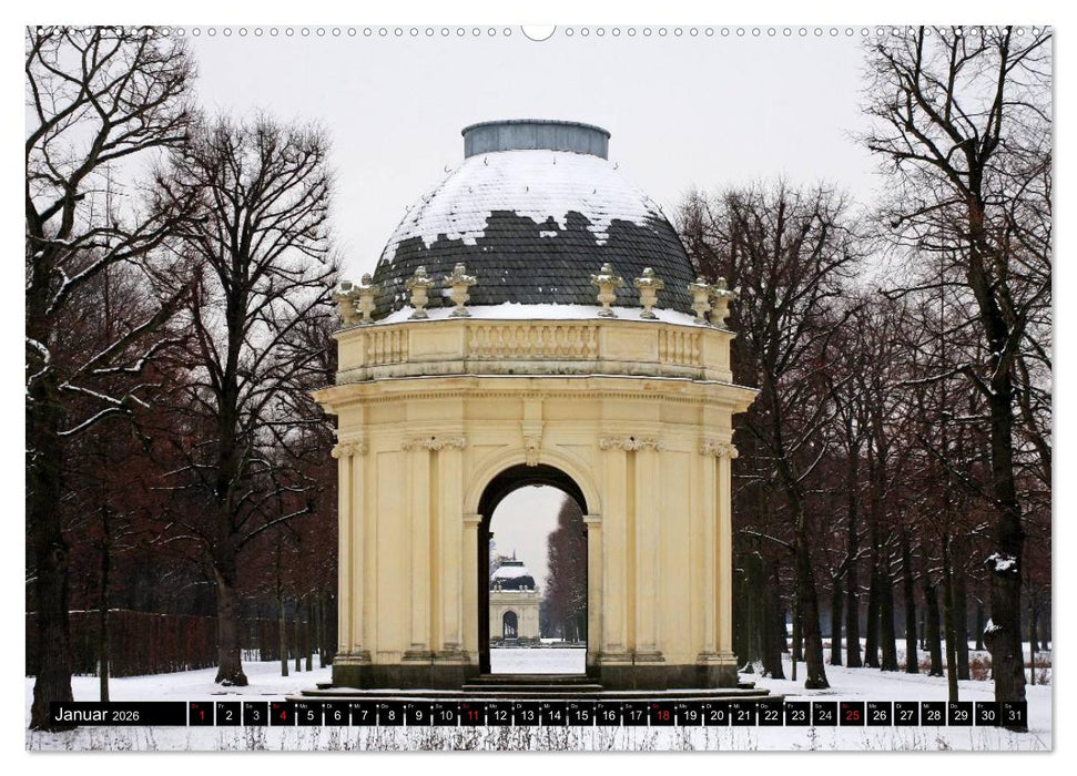 Hannovers prachtvolle Gärten (CALVENDO Wandkalender 2026)