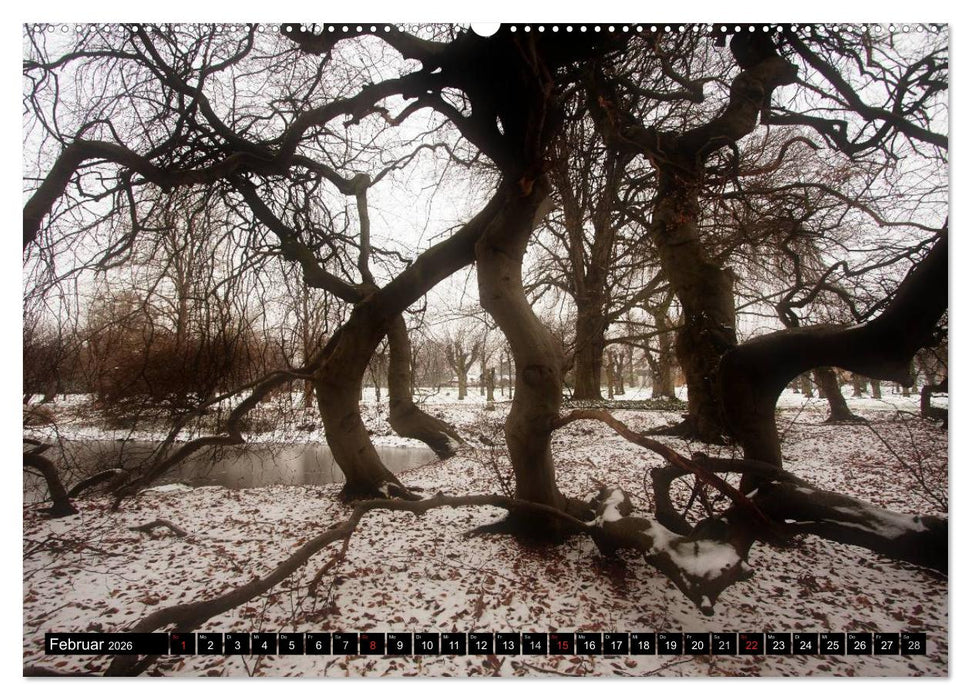 Hannovers prachtvolle Gärten (CALVENDO Wandkalender 2026)