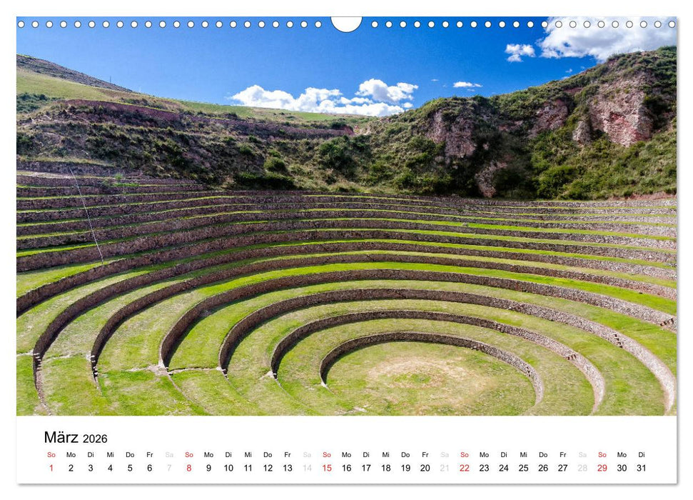 Peru - Land der Inkas und Alpakas (CALVENDO Wandkalender 2026)