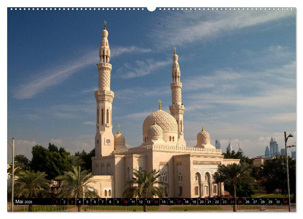 Emirat Dubai (CALVENDO Premium Wandkalender 2026)