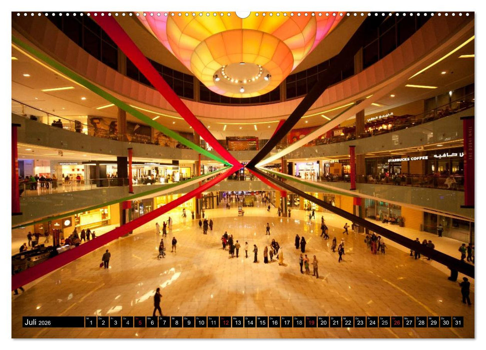 Emirat Dubai (CALVENDO Premium Wandkalender 2026)