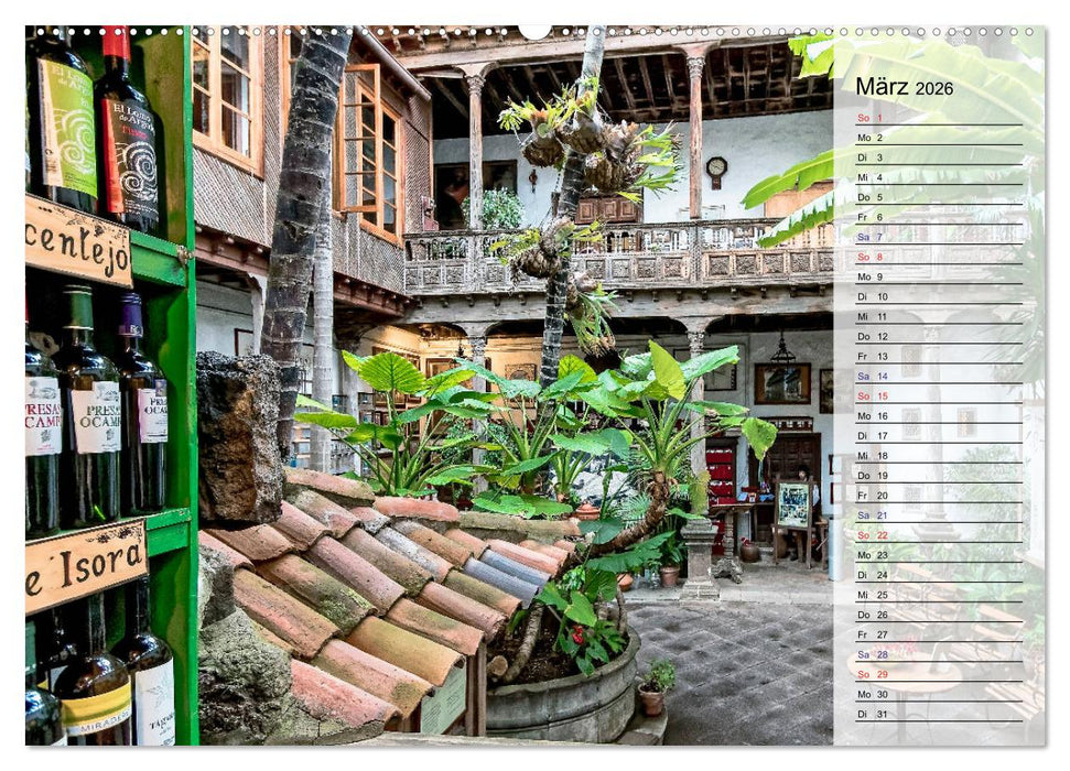 TENERIFFA - Zauberhafte Vulkaninsel (CALVENDO Premium Wandkalender 2026)