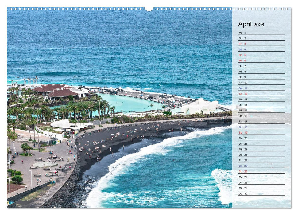 TENERIFFA - Zauberhafte Vulkaninsel (CALVENDO Premium Wandkalender 2026)