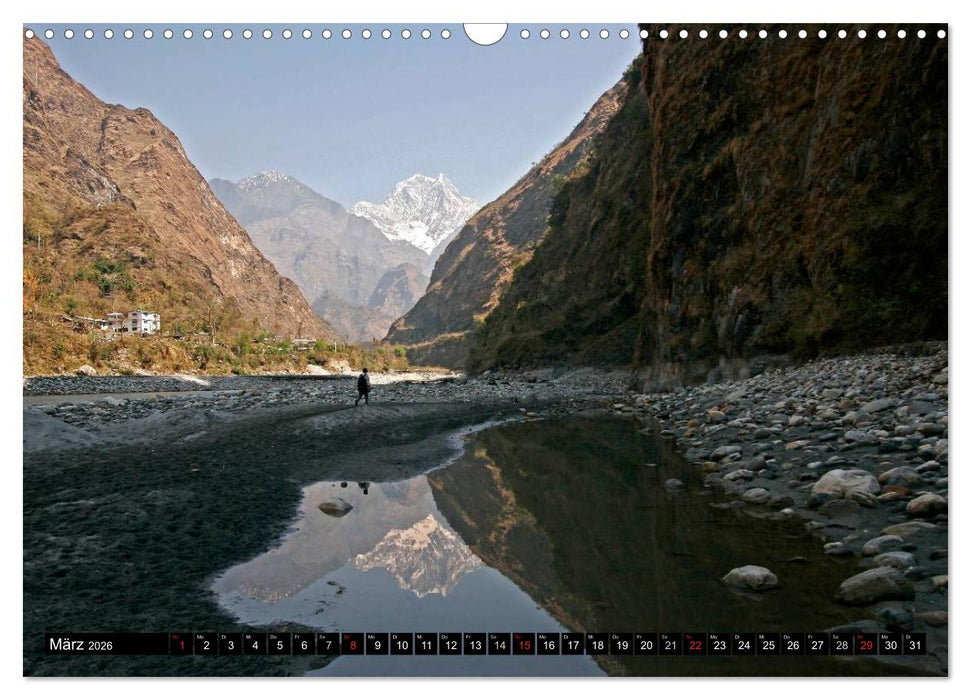 Nepal - Jomsom Trek (CALVENDO Wandkalender 2026)