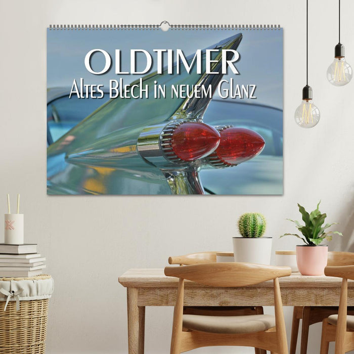 Oldtimer - Altes Blech in neuem Glanz (CALVENDO Wandkalender 2026)