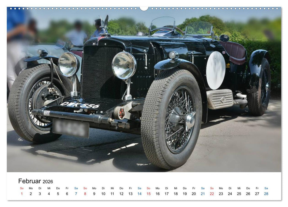 Oldtimer - Altes Blech in neuem Glanz (CALVENDO Wandkalender 2026)