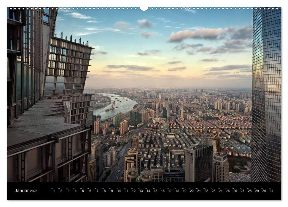 SHANGHAI - ohne Filter (CALVENDO Premium Wandkalender 2026)