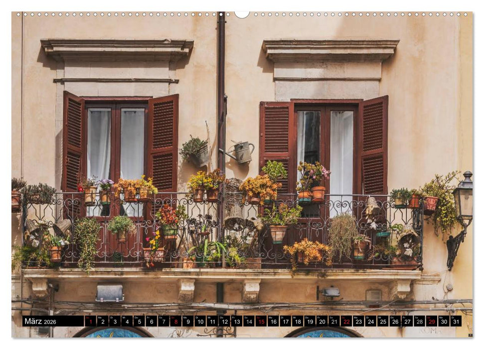 Sizilien - Perle im Mittelmeer (CALVENDO Wandkalender 2026)