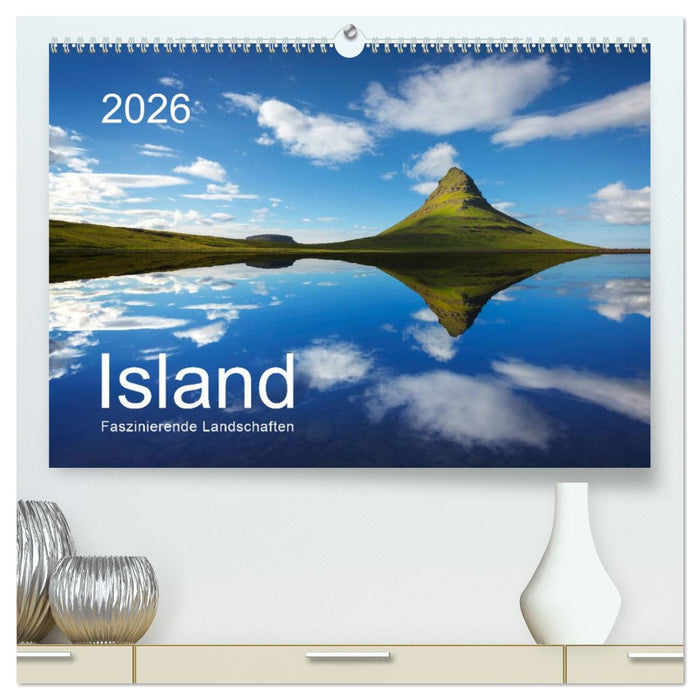 ISLAND 2026 - Faszinierende Landschaften (CALVENDO Premium Wandkalender 2026)