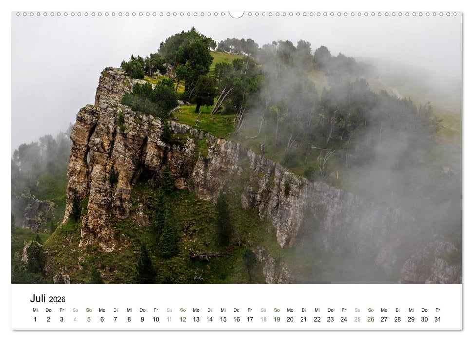 Mystische Schweizer Berglandschaften - Momente in der Natur (CALVENDO Premium Wandkalender 2026)