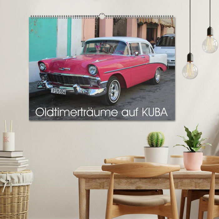 Oldtimerträume auf KUBA (CALVENDO Wandkalender 2026)