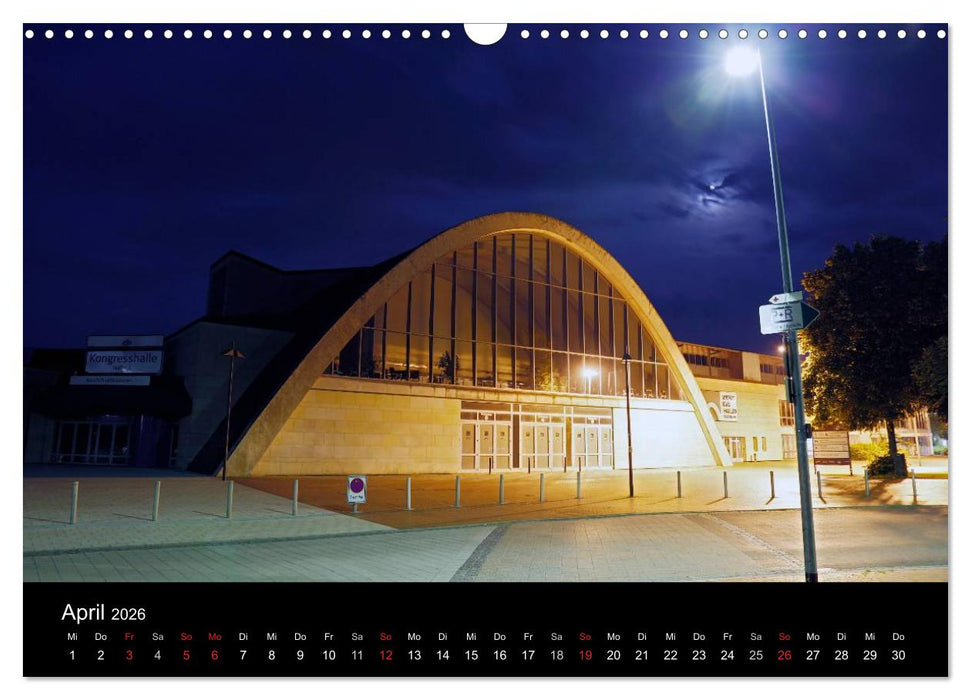 Oldenburg bei Nacht (CALVENDO Wandkalender 2026)