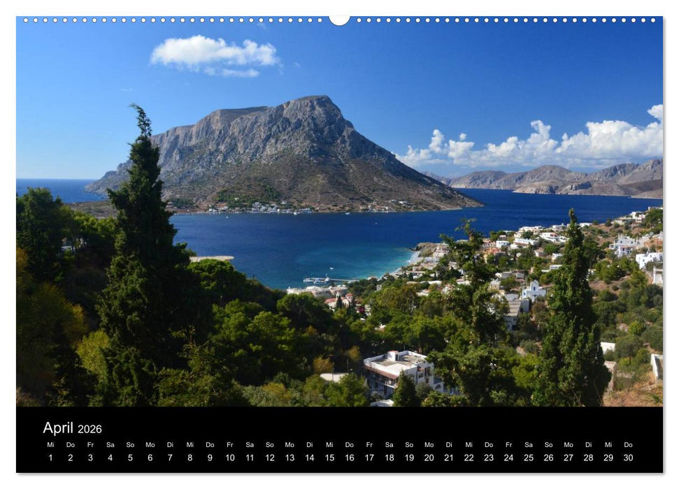 Dodekanes - Impressionen aus Kos, Kalymnos und Nisyros (CALVENDO Premium Wandkalender 2026)
