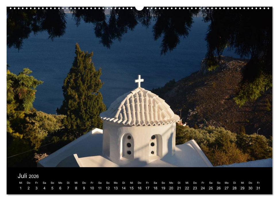Dodekanes - Impressionen aus Kos, Kalymnos und Nisyros (CALVENDO Premium Wandkalender 2026)
